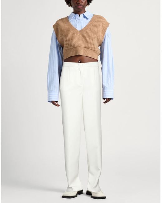 Liu Jo White Trouser