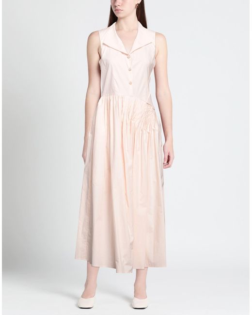 Gentry Portofino Pink Midi Dress