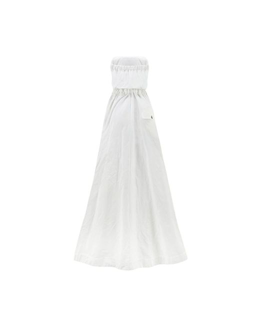 Vestido largo Aniye By de color White