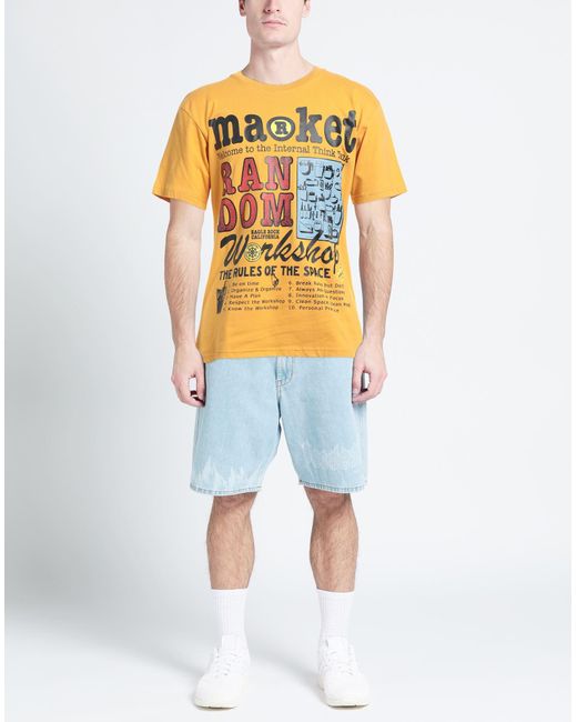 Market Yellow T-shirt for men