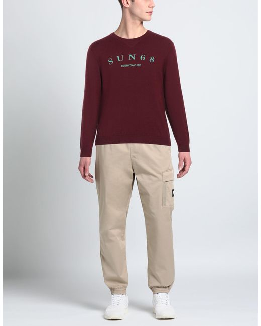 Sun 68 Red Jumper for men