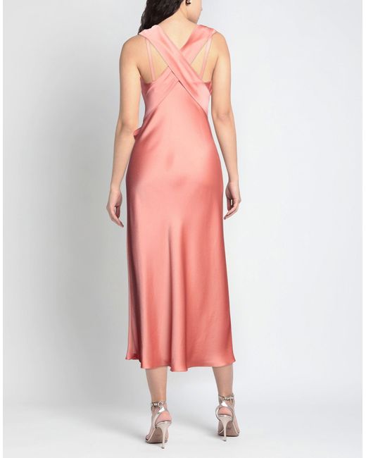 Max Mara Studio Pink Maxi Dress