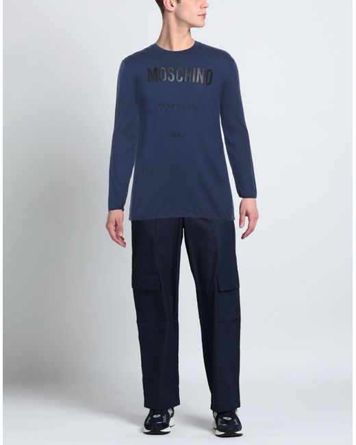 Moschino Blue Jumper for men