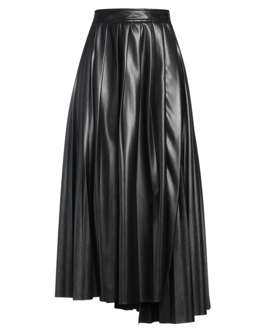 MSGM Black Maxi Skirt