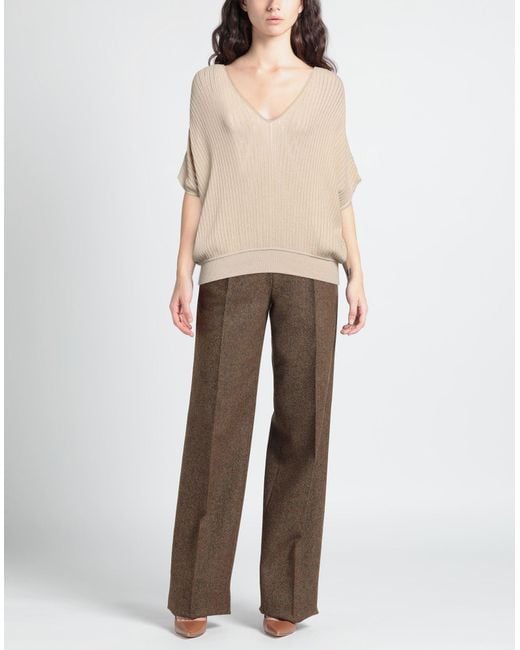 Pullover Agnona en coloris Natural