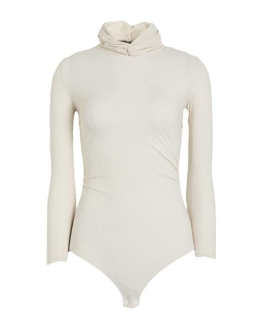 La Petite Robe Di Chiara Boni White Bodysuit