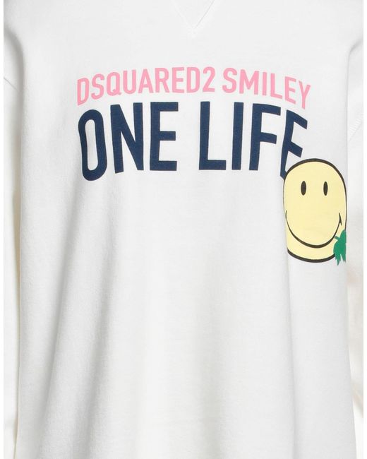 DSquared² White Sweatshirt