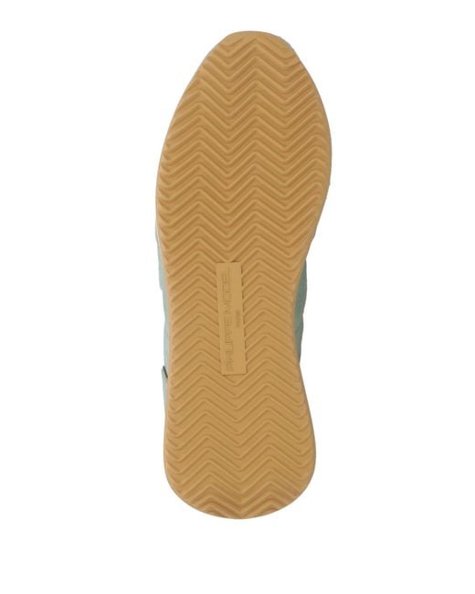Philippe Model Green Sneakers Leather