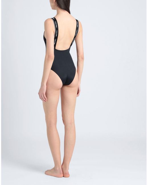 Calvin Klein Black One-piece Swimsuit