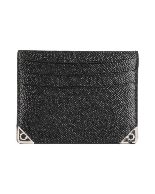 Ferragamo Black Cardholder Leather for men