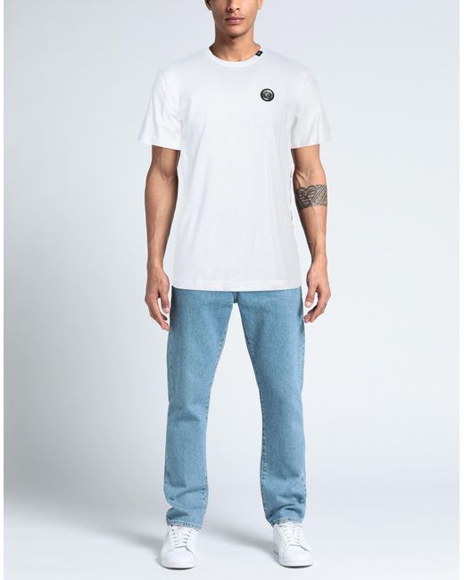 Camiseta Philipp Plein de hombre de color White