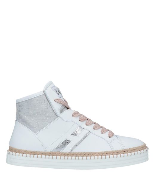 Hogan Rebel White Sneakers