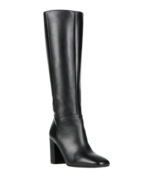 Carmens Black Boot Leather