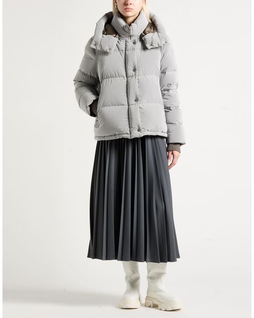 Moorer Gray Puffer Cotton, Polyester