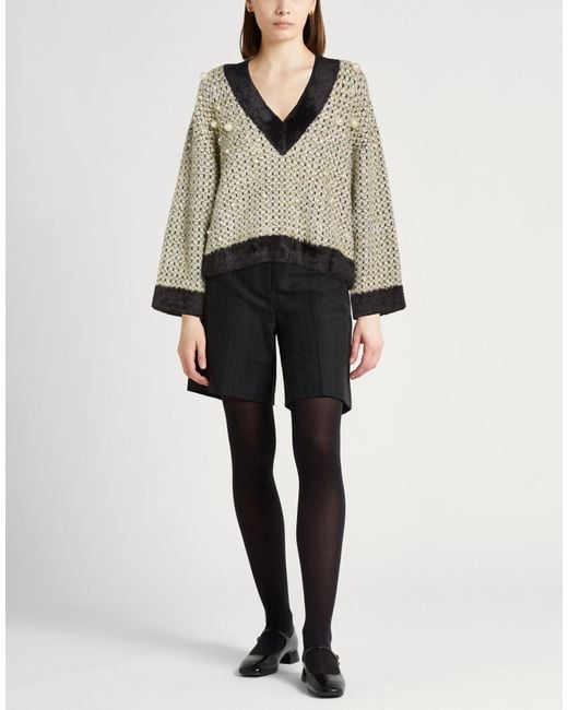 Pullover Liu Jo de color Metallic