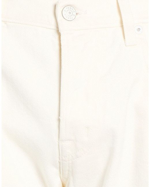 People White Jeans Cotton for men