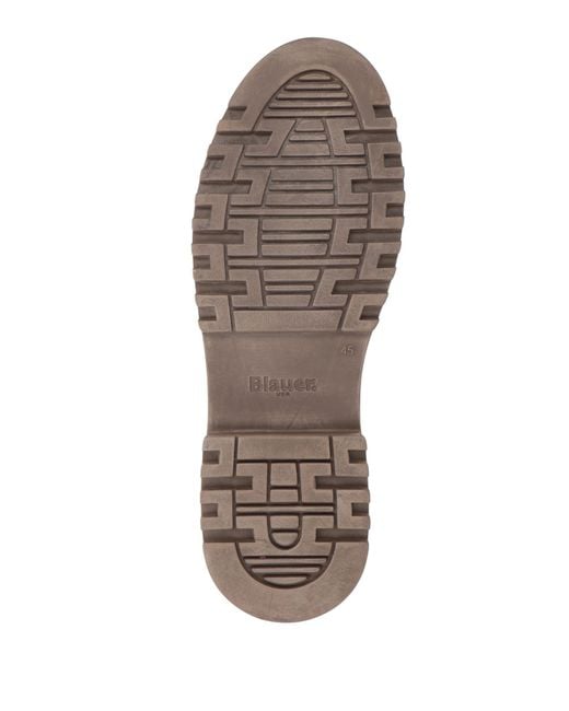 Blauer Brown Ankle Boots Leather for men