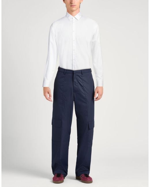 Daniele Alessandrini White Shirt Cotton for men
