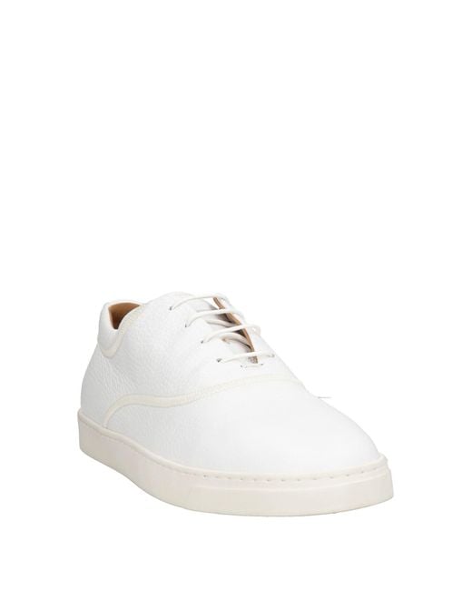 Giorgio Armani White Trainers for men