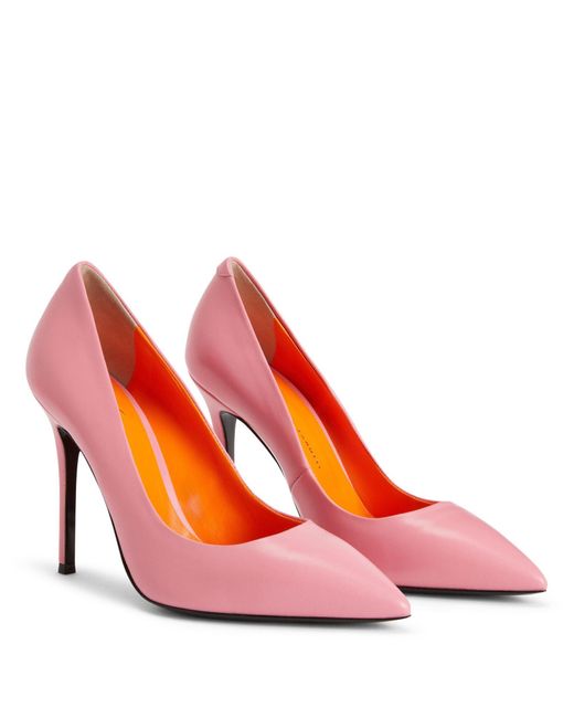 Zapatos Lucrezia con tacón de 105mm Giuseppe Zanotti de color Pink