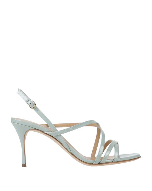 Sergio Rossi Metallic Sandals