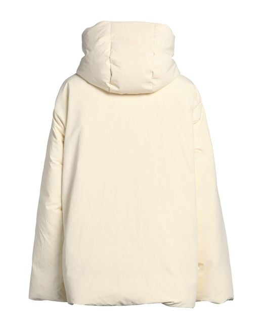 Jil Sander Natural Puffer Polyester