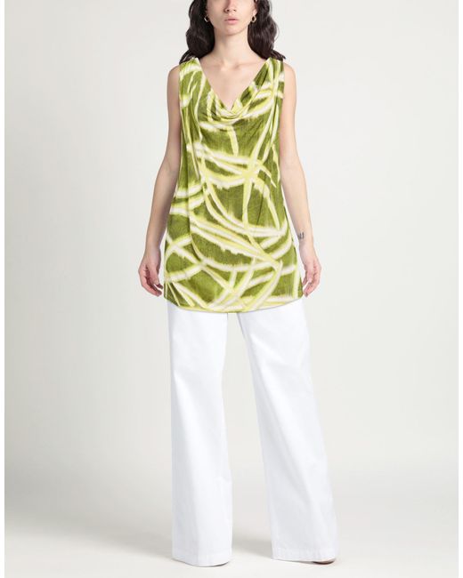 LABABI Green Top Viscose, Elastane