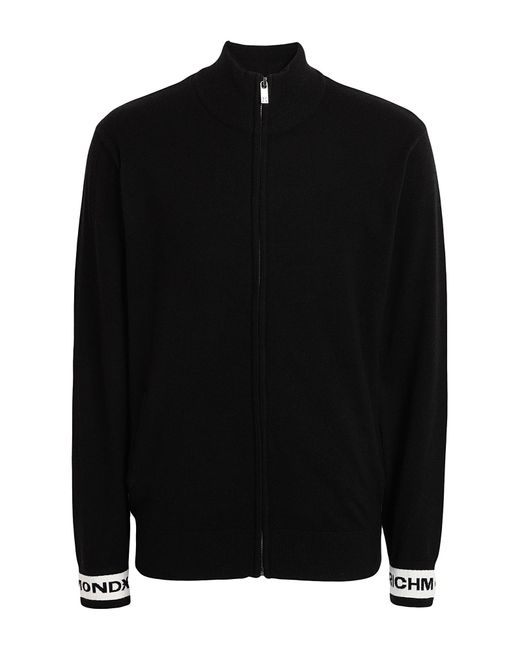 Richmond X Black Cardigan Viscose, Polyester, Nylon for men