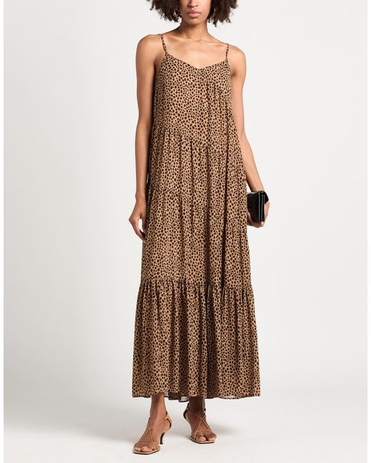 MICHAEL Michael Kors Brown Maxi Dress