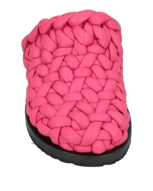 Alanui Pink Mules & Clogs