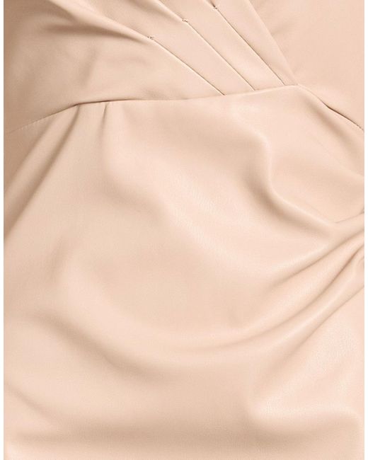 Kocca Natural Blush Midi Dress Polyurethane, Polyester