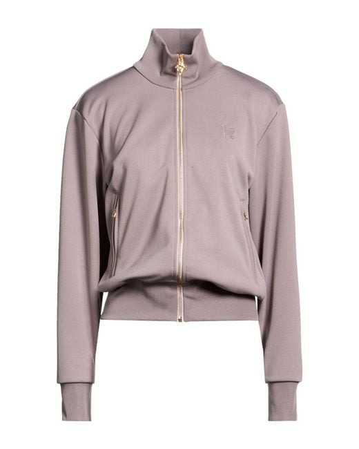 Palm Angels Pink Lilac Sweatshirt Polyester, Elastane