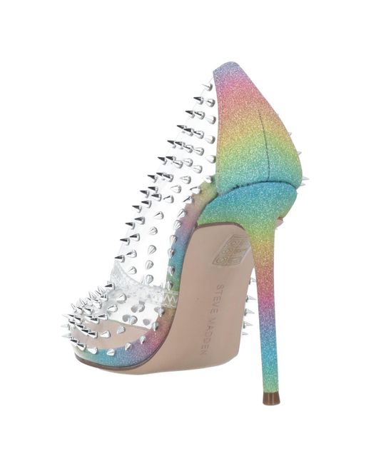 multicolor steve madden heels