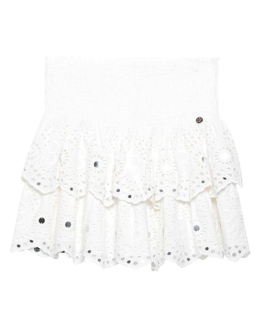 Blugirl Blumarine White Mini Skirt