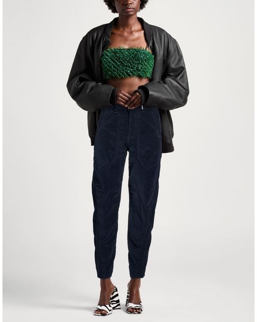 High Blue Use Pants Cotton, Modal, Elastane