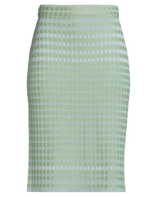 Malo Green Midi Skirt