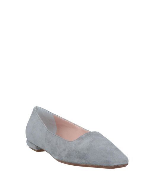 Rodo Gray Ballet Flats
