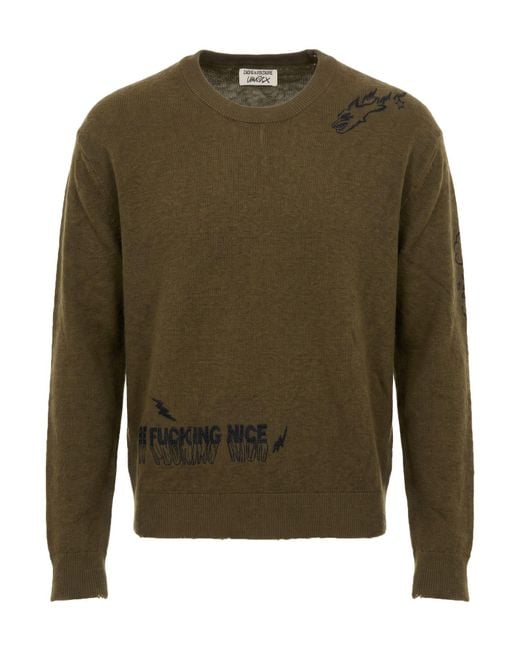 Pullover Zadig & Voltaire de hombre de color Green