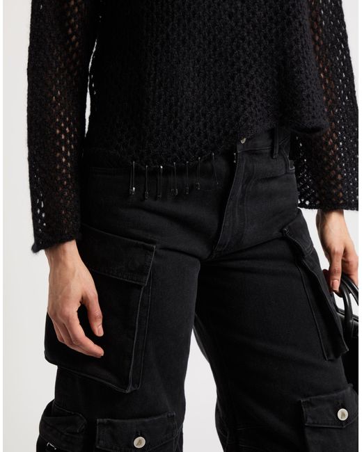 Isabel Benenato Black Jumper