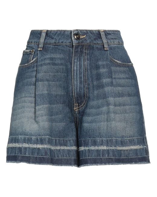 Shorts Jeans di Semicouture in Blue