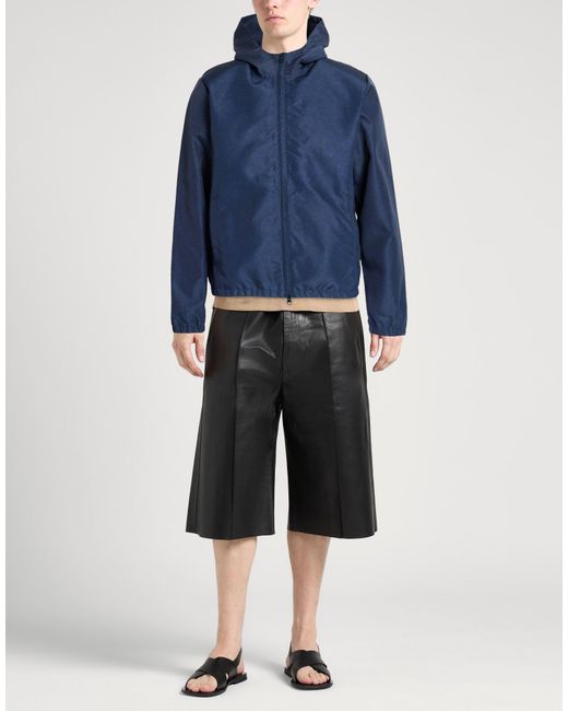 Drumohr Blue Jacket Polyester for men
