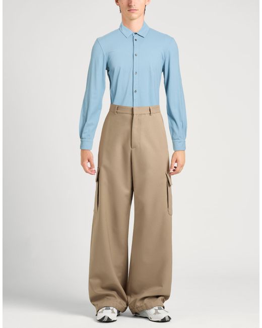 Alpha Studio Blue Shirt for men