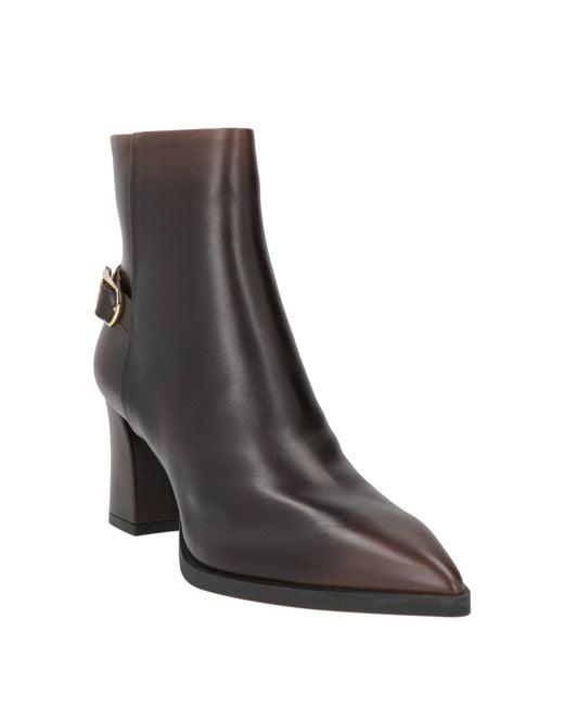 Santoni Brown Stiefelette
