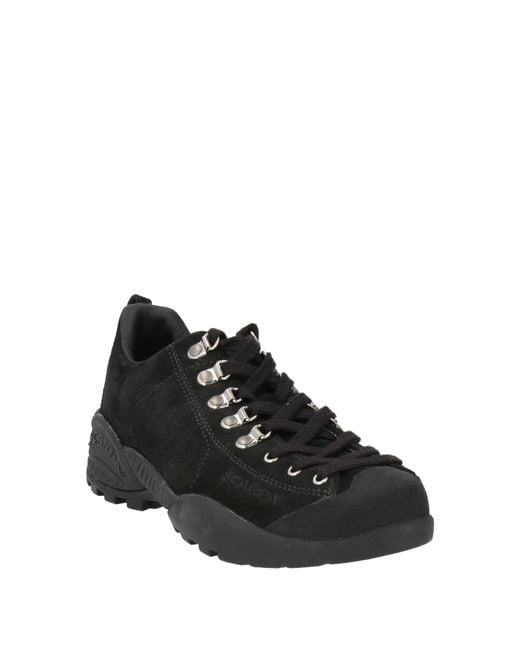 SCARPA Black Trainers