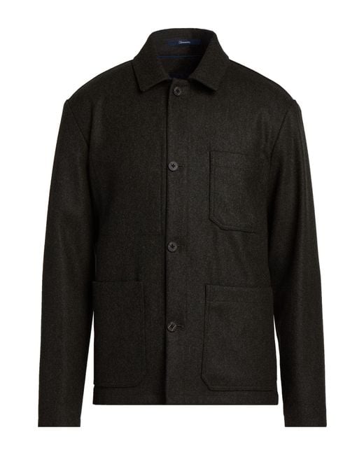 Drumohr Black Jacket for men