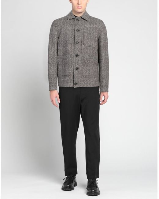 Circolo 1901 Gray Jacket Cotton, Elastane for men