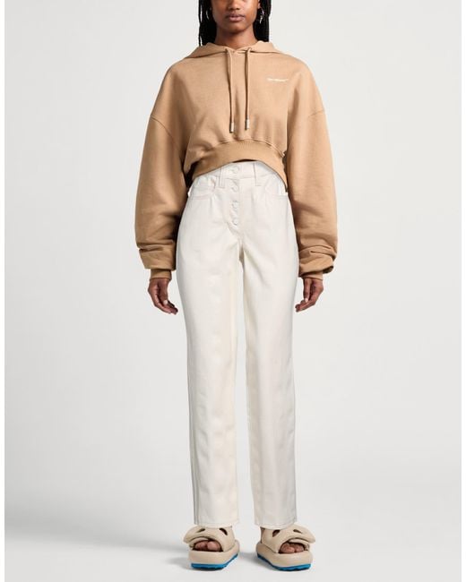 Sunnei White Jeans