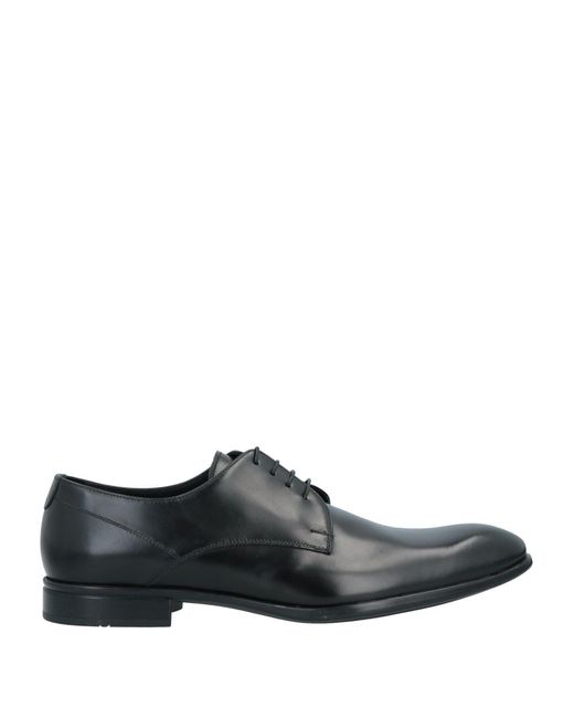 Doucal's Gray Lace-Up Shoes Soft Leather for men
