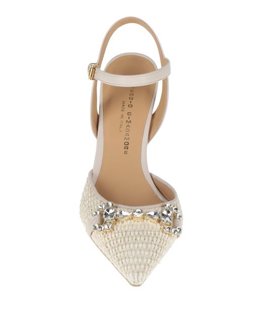 Sergio Cimadamore Metallic Pumps Textile Fibers, Leather