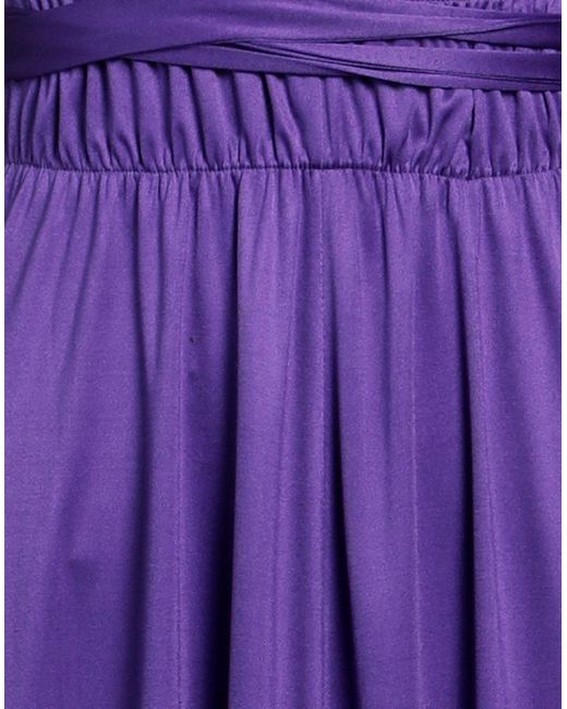 Vestido largo P.A.R.O.S.H. de color Purple